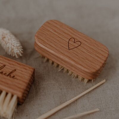 Coeur de brosse à ongles pour enfants (UE = 12 pièces)