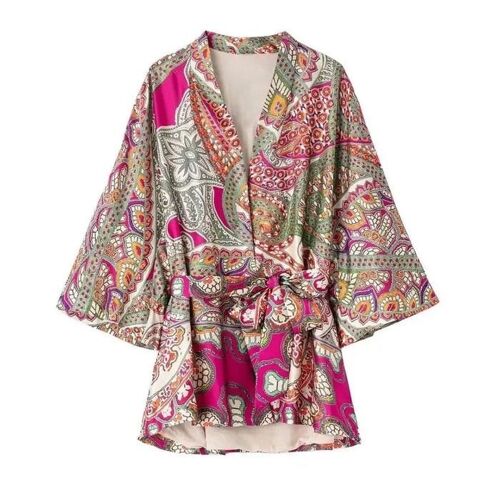 Dames kimono | bohemian | vintage design | roze