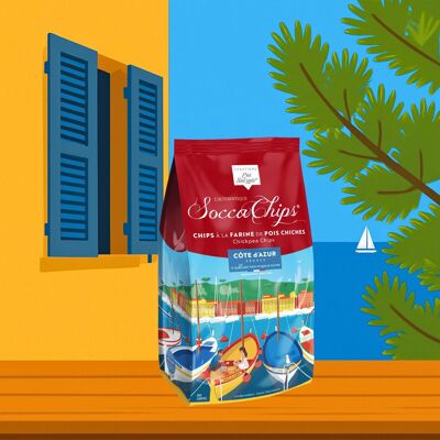 Chips de harina de garbanzos - Lisos Edición Limitada