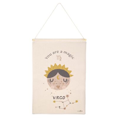 LITTLE VIRGO children's wall decoration zodiac sign Virgo