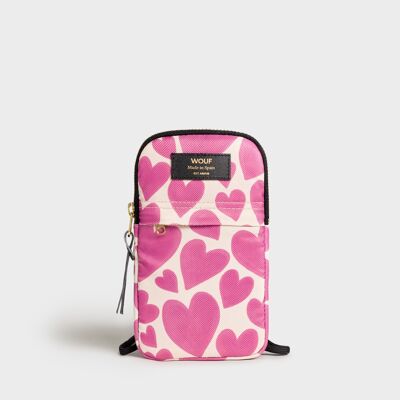 Pink Love Phone Bag
