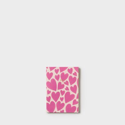 Pink Love A6 Paper Notebook