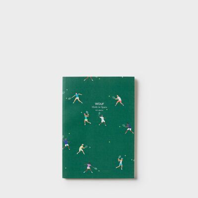 Match Point A5 Paper Notebook