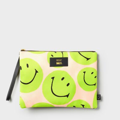 Smiley XL Pouch Bag