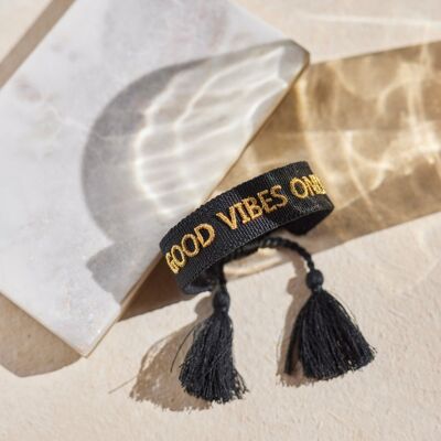 Brazalete de declaración de buenas vibraciones