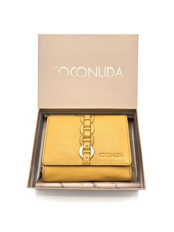 Marque Coconuda, Portefeuille en cuir véritable, art. PDK251-60.425 11