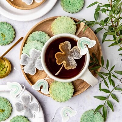 Bolsita de té orgánico trébol-jazmín