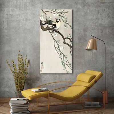 Pintura japonesa: Ohara Koson, Pajaritos en la rama