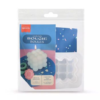 Moule Silicone - Bougie Boules 1