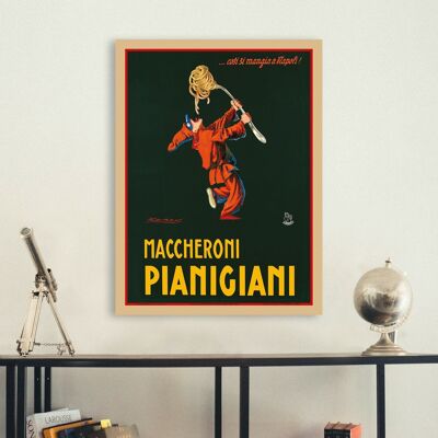 Vintage poster: Mauzan Maccheroni, Pianigiani