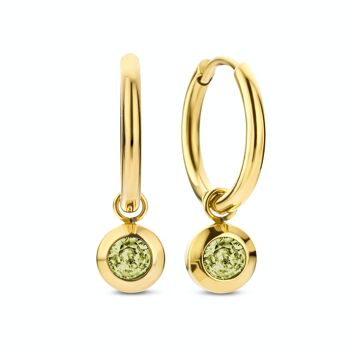 Boucles d'oreilles CO88 avec cz ipg 7