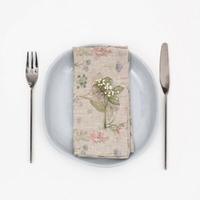 Botany Linen Napkins Set of 2