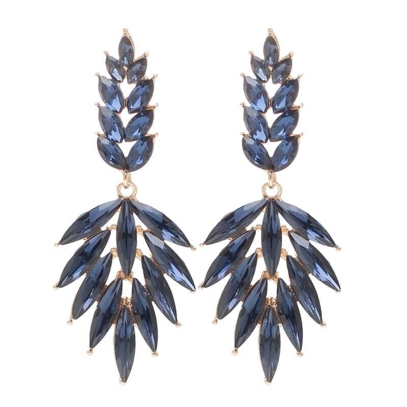 Orecchini Navy Dorée Party