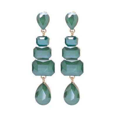 Emerald Party Earrings