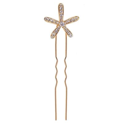 Pack of Lena Gold hairpins