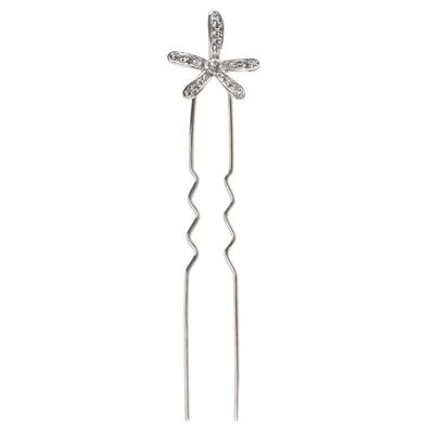 Pack of silver Margot hairpins