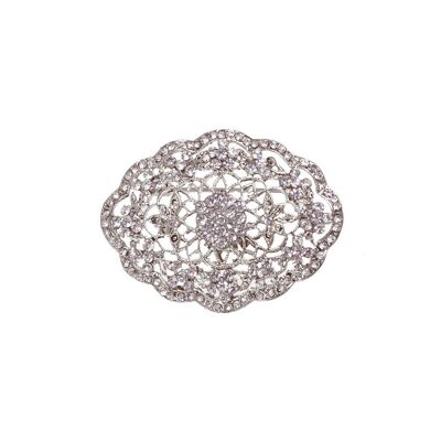 Yaiza Silver Brooch