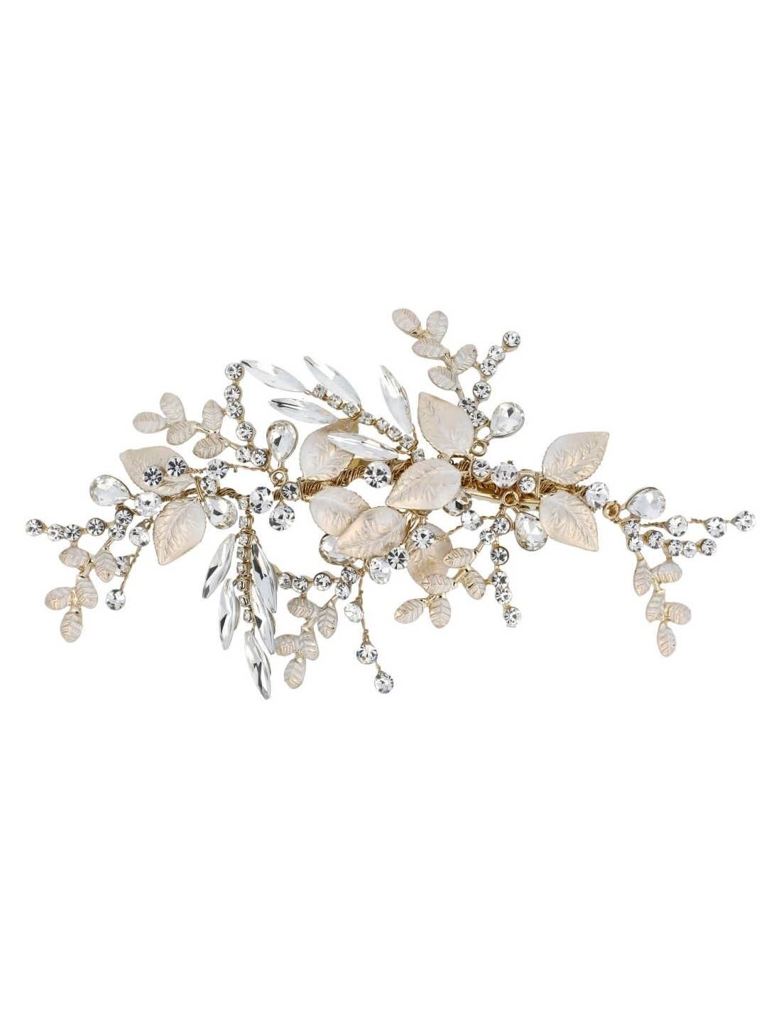 Brautkopfschmuck würde Gold geben