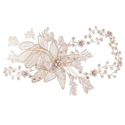 Bridal Fascinator Galena Ivory