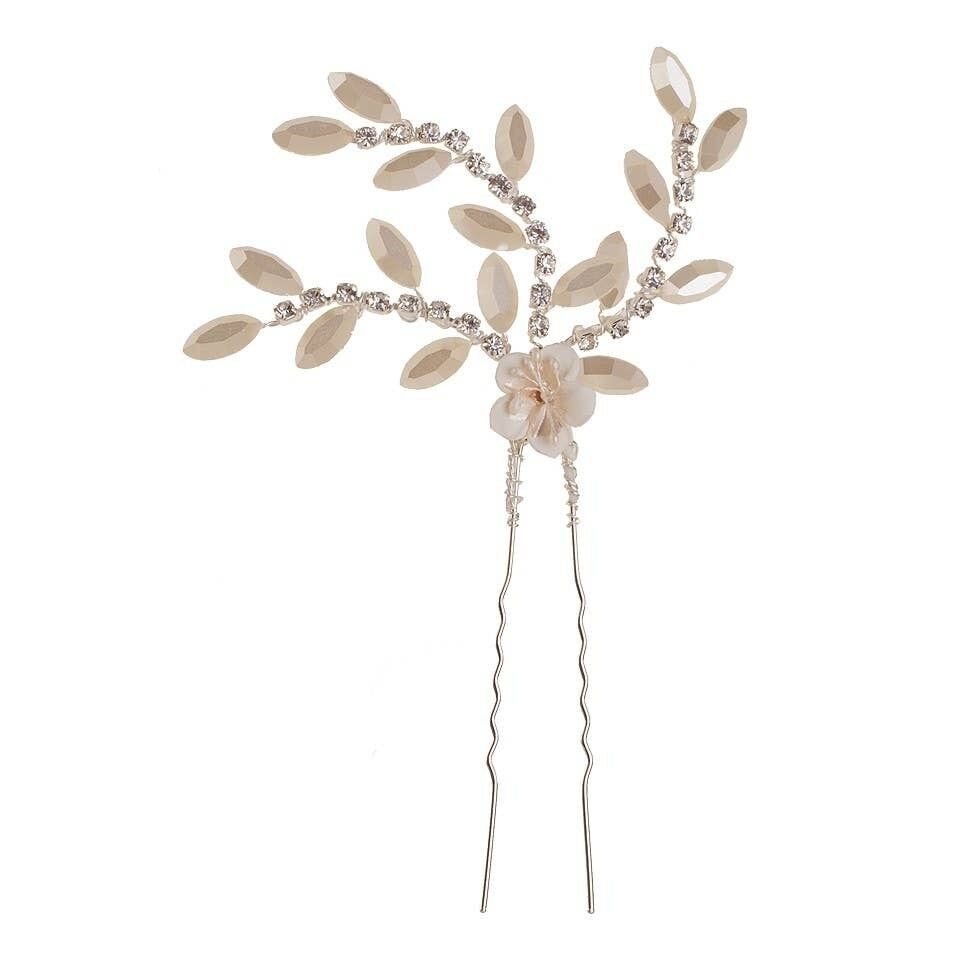 Packung Haarnadeln Blanche Ivory