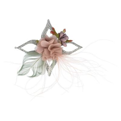 Broche Fille Argent