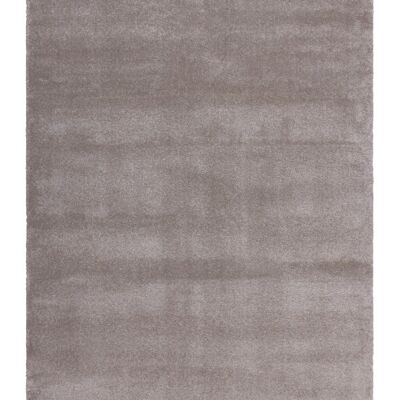 Alfombra softtouch beige 160 x 230 cm