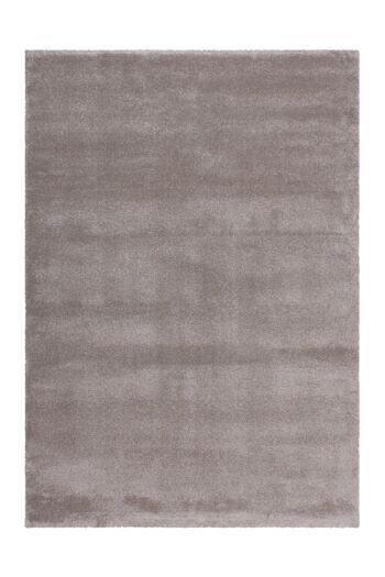 Tapis softtouch beige 160 x 230 cm 1