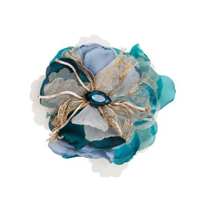 Spilla fiore multicolore Naty
