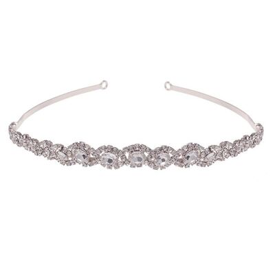 Plain Silver Tiara