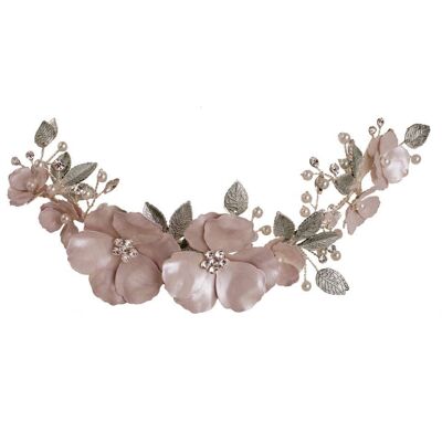 Coiffe Bijou Amabel Rose Poudré