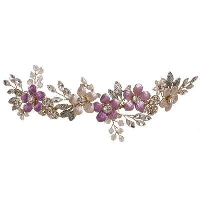 Arlene Bougainvillea Jewel Headdress