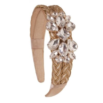 Gold Cassandra Party Headband