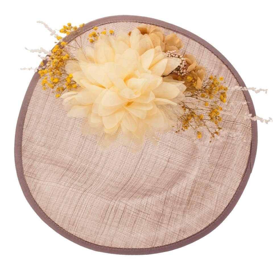 Cappello da festa giallo Emily