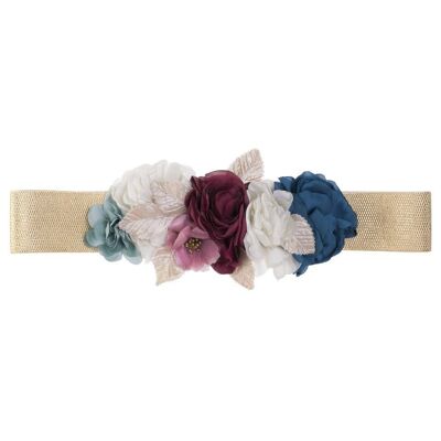 Ceinture Fleurs Printemps Multicolore.