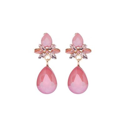 Boucles d'oreilles roses Kalia Party