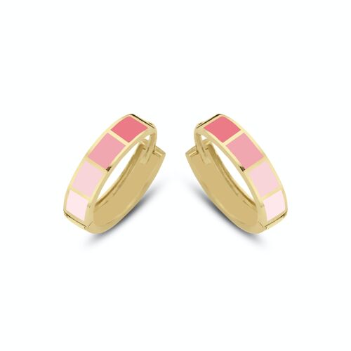 CO88 earrings with enamel ipg