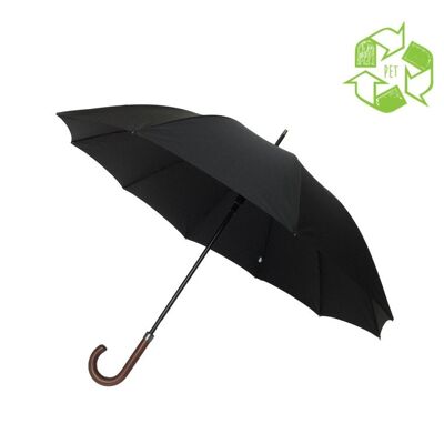 Parapluie canne homme résistant noir