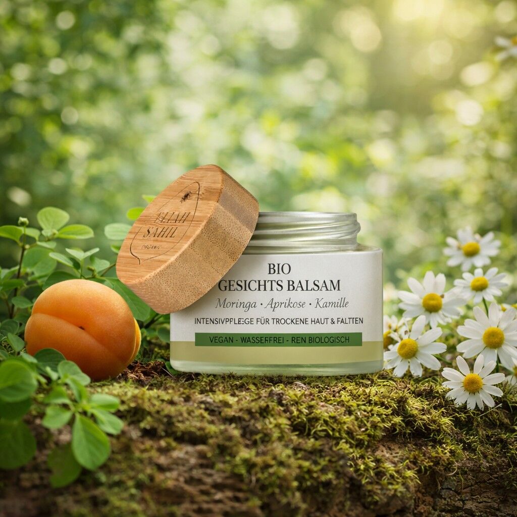 Bio-Gesichtsbalsam Moringa-Sheabutter