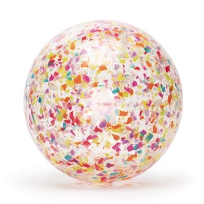 Ballon "confetti" multico 22 cm