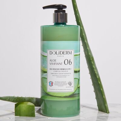 Creamy Shower Gel n°6 Aloe Invigorating - 1L