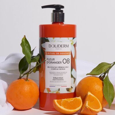 Gel Douche Crémeux n°8 Fleur d'Oranger