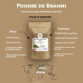 Poudre de Brahmi BIO 2