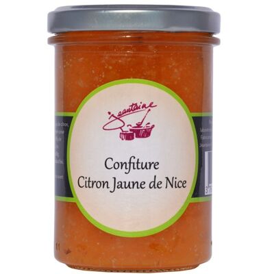 Confiture Citron jaune de Nice