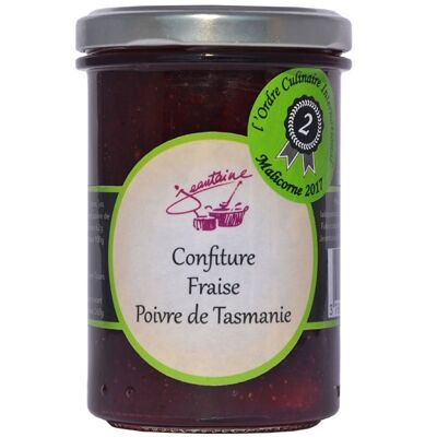 Confitures Fraise poivre de Tasmanie*