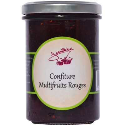 Confiture Multi fruits rouges