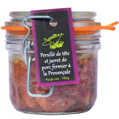 Parsley of head and shank of Provençal farm-raised pork