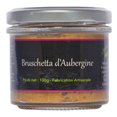 Auberginen-Kaviar-Bruschetta