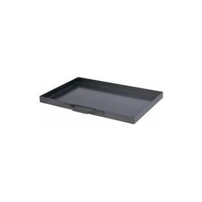 Ash drawer grease trap for fireplace or barbecure (39x31cm)