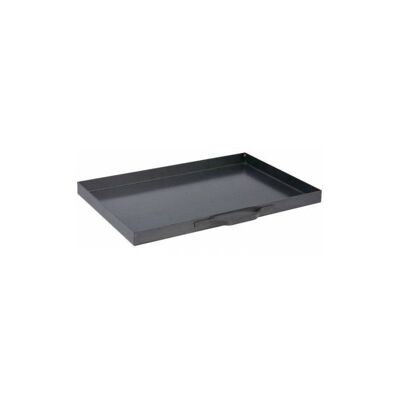 Ash drawer grease trap for fireplace or barbecure (50.5x23cm)