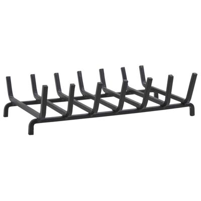 Iron fireplace grate 50x30x14cm